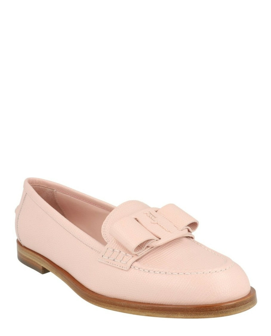 Ferragamo Vivaldo Leather Loafers