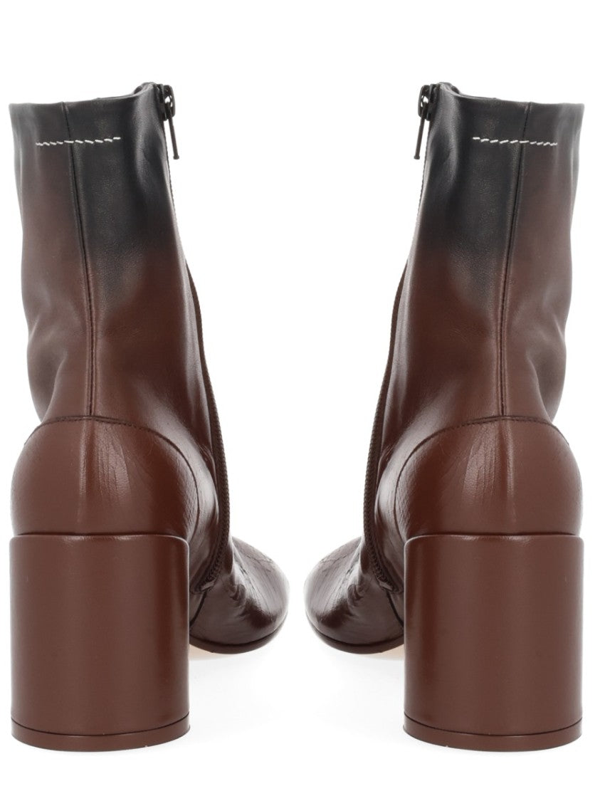 Mm6 By Maison Margiela Anatomic Smooth Sheep Leather Boots