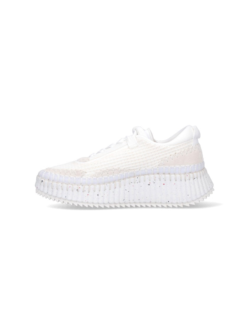 Chloé "Nama" Sneakers – White