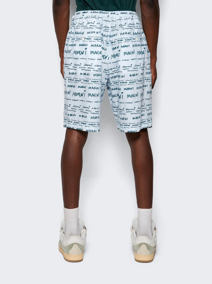 Marni Cotton Poplin Shorts