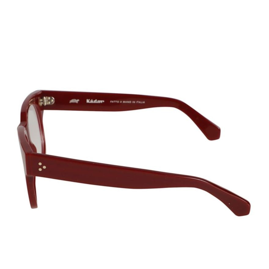 Kador Hampton Bold Rectangular Frame Eyeglasses With Glossy Finish