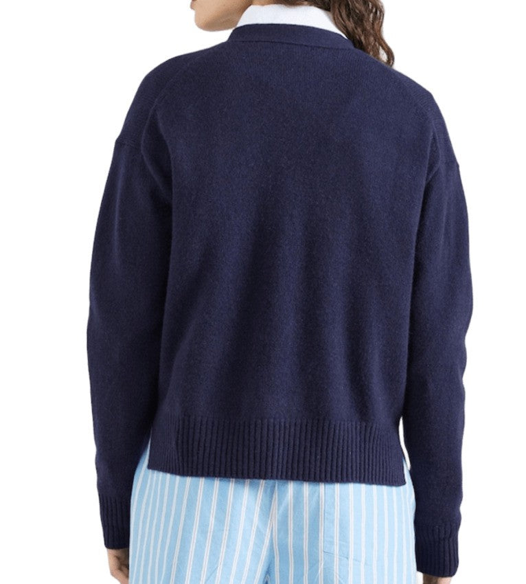 Polo Ralph Lauren Wool Blend Cardigan With V-Neck