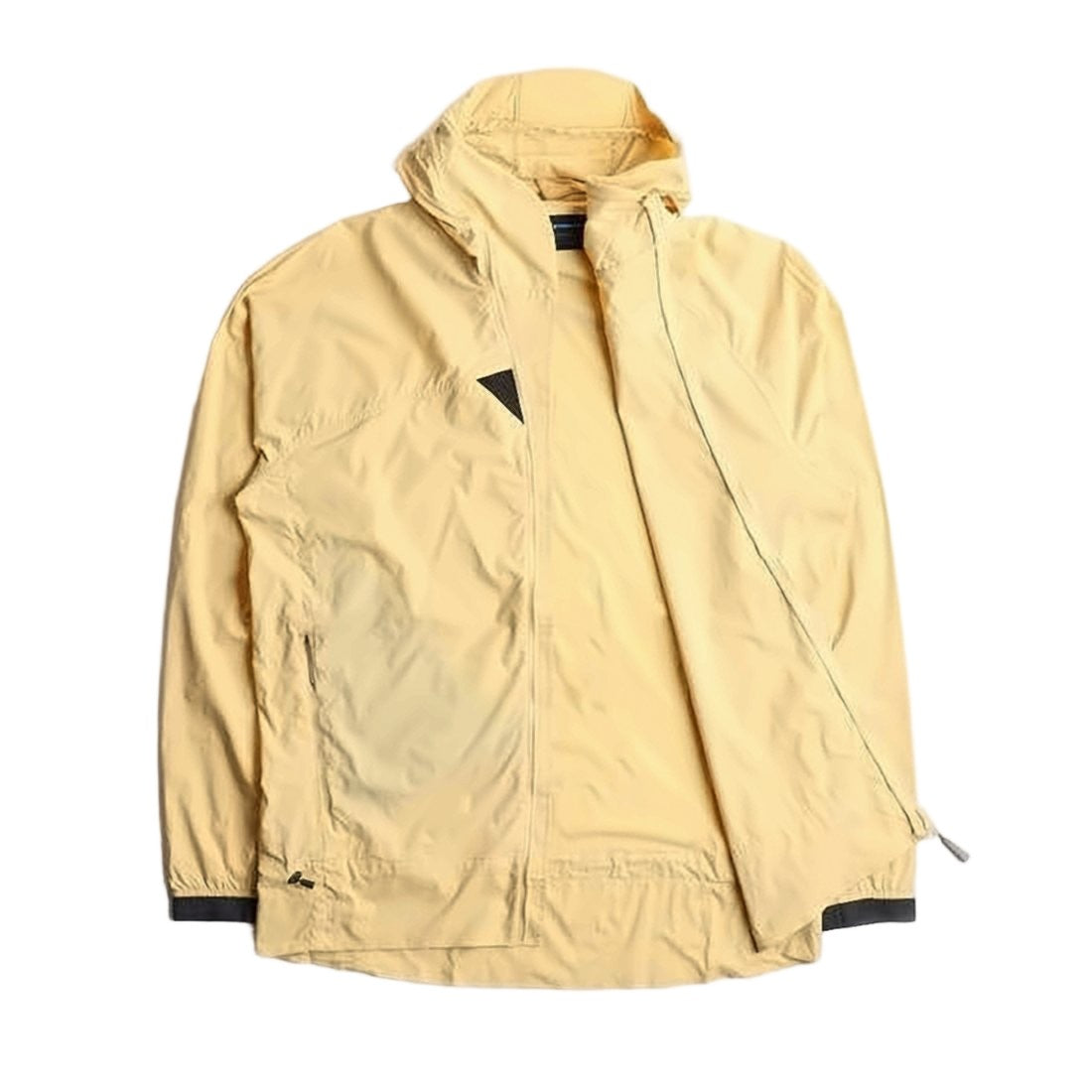 Klattermusen Lightweight Pale Yellow Polyamide Jacket With Hood