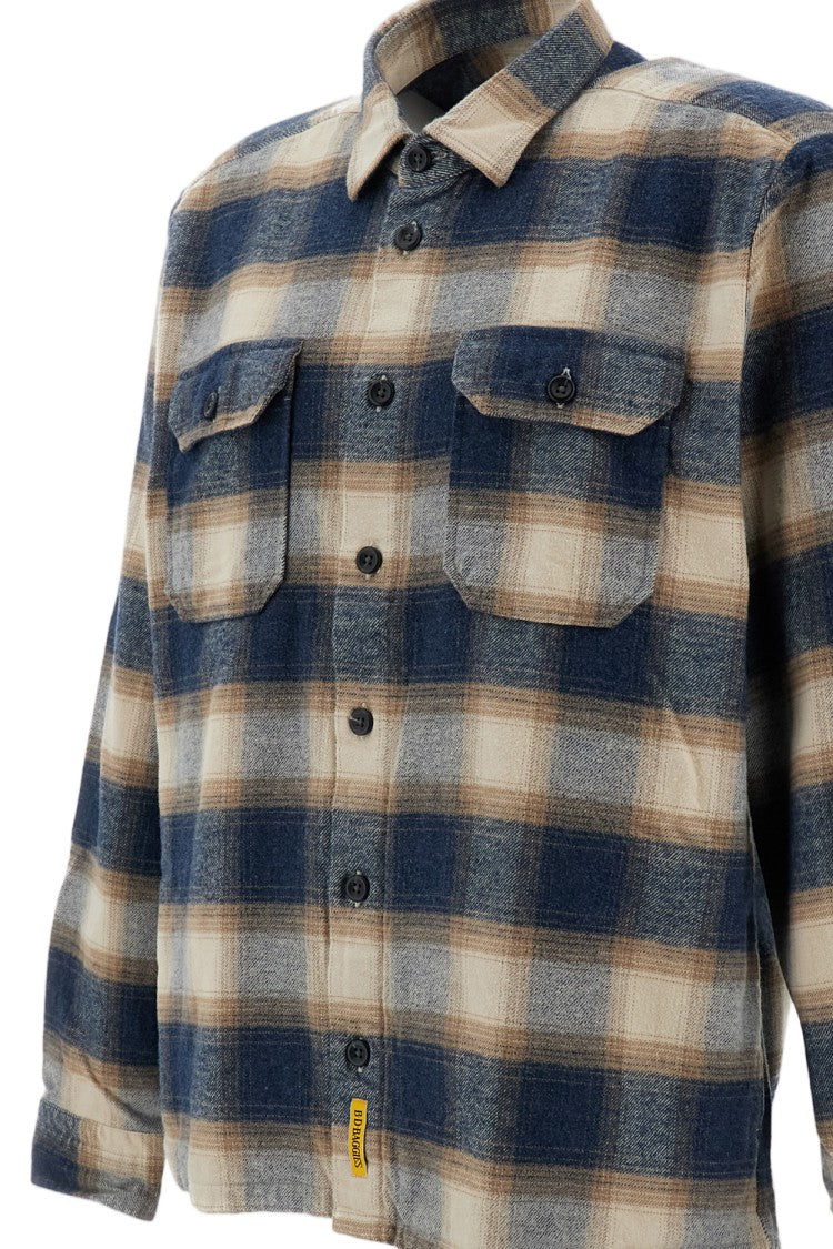 Bdbaggies Multicolor Union Check Heavy Cotton Flannel Overshirt