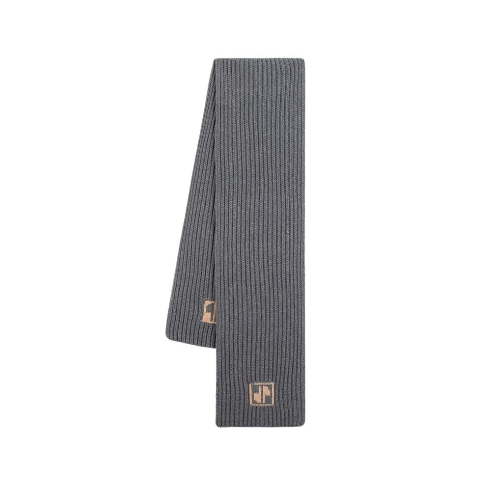 Patou Jp Scarf - Wool - Grey