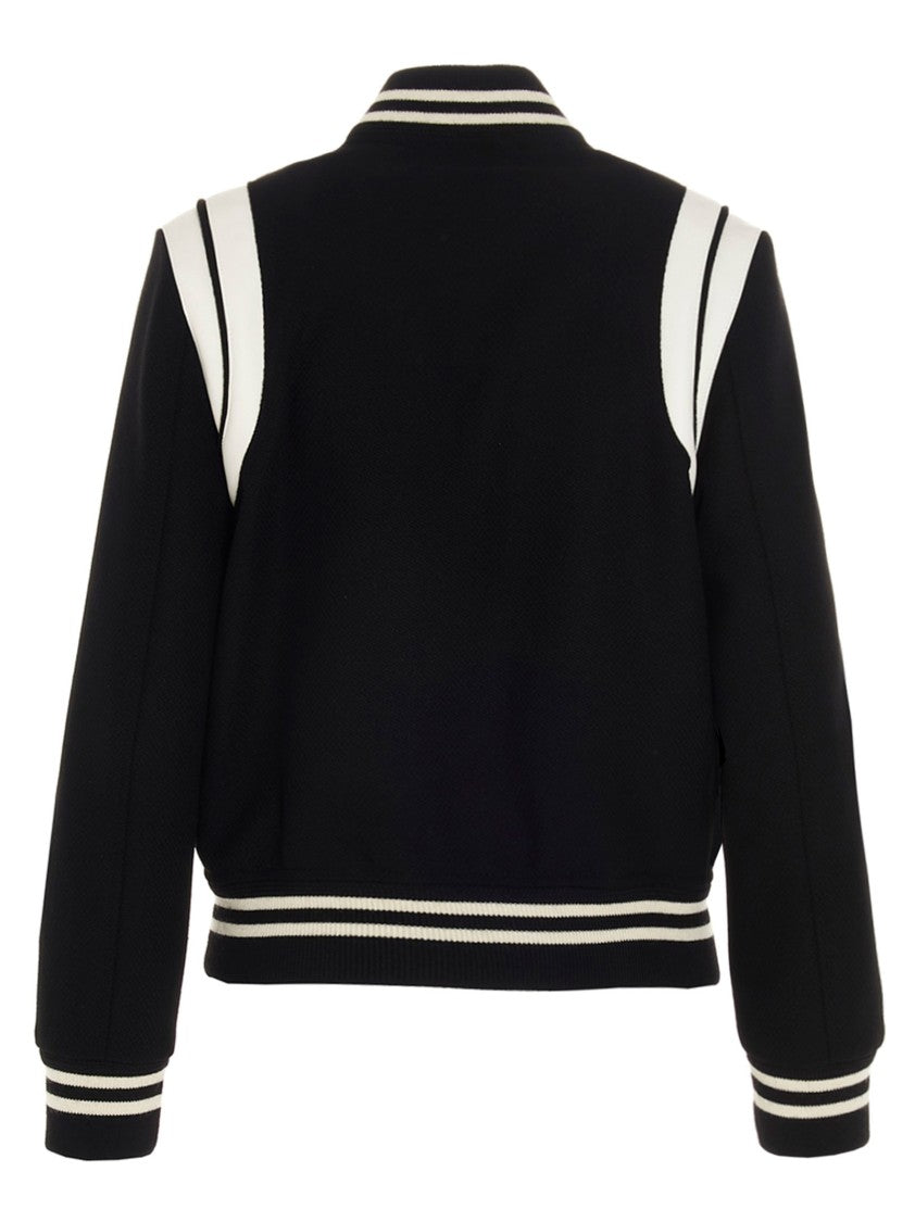 Saint Laurent ' Teddy' Bomber Jacket