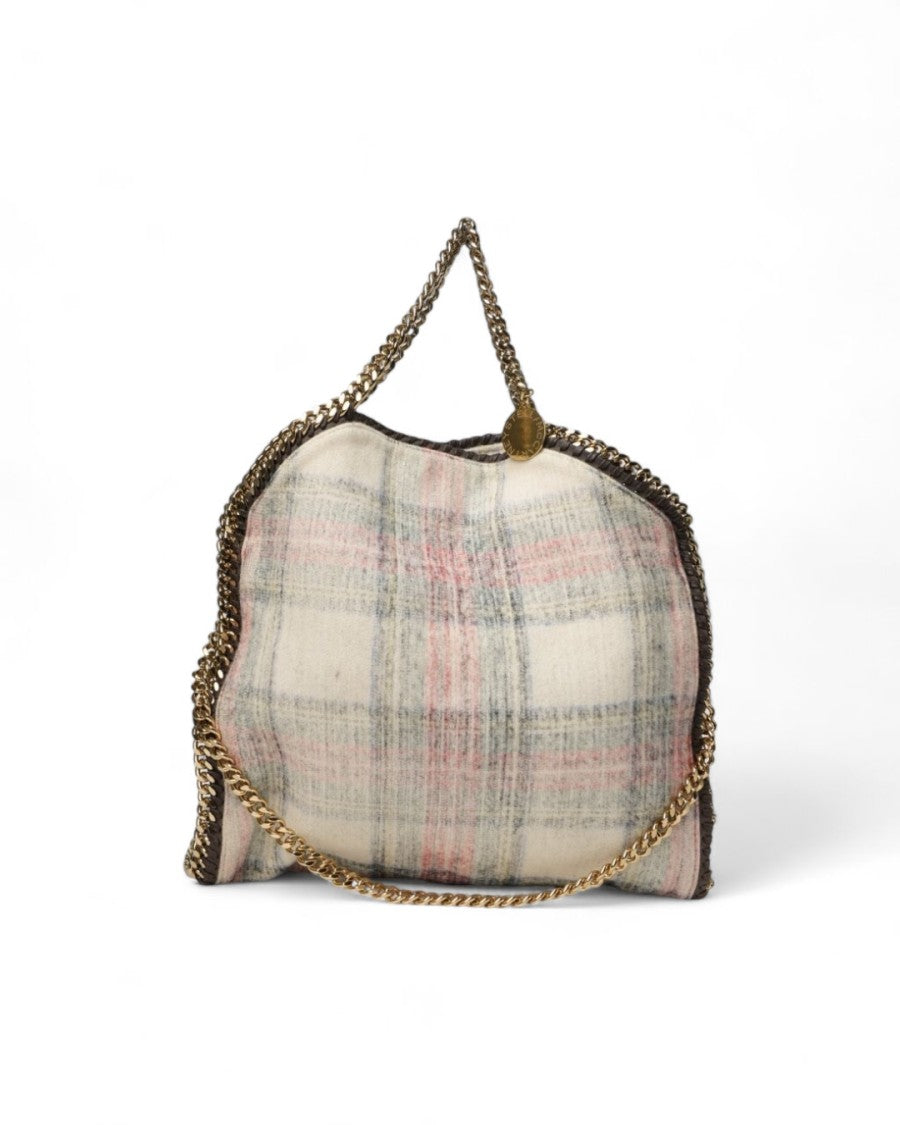 Stella Mccartney Stella Mccartney Falabella 3-Chain Medium In Brown Wool