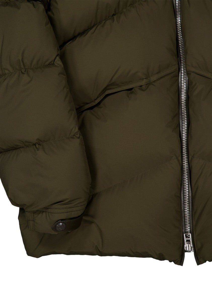 Tom Ford Puffer Chevron Quilting Jacket