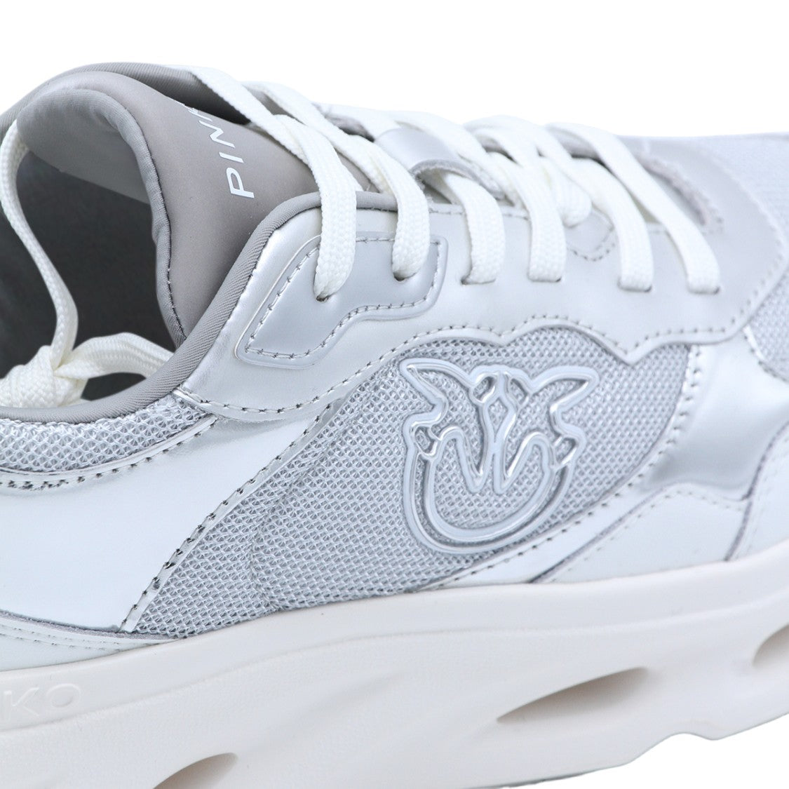 Pinko Chunky Sneakers With Sculpted Sole And Raised Logo