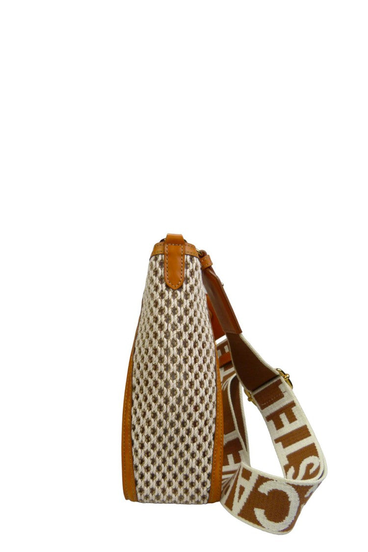Stella Mccartney Multicolor Stella Logo Rope-Mesh Shoulder Bag