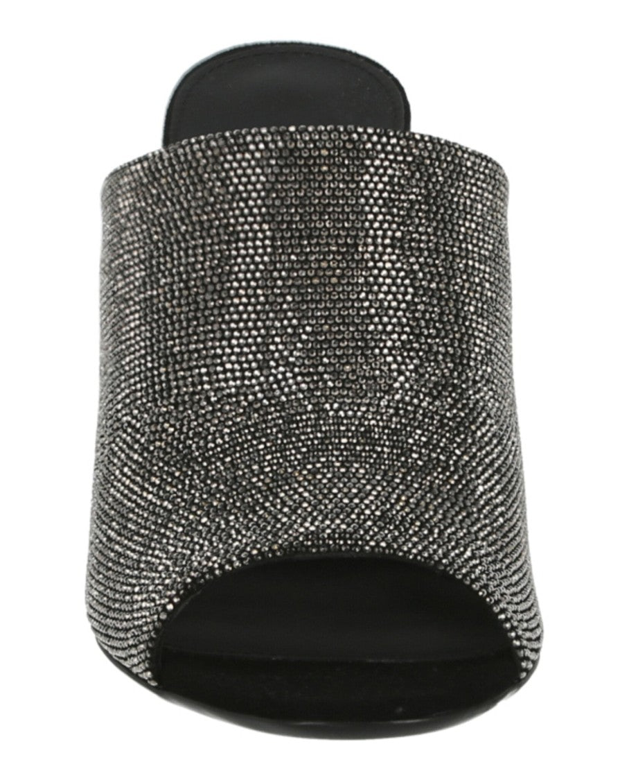 Ferragamo Janine Crystal Heel Sandals