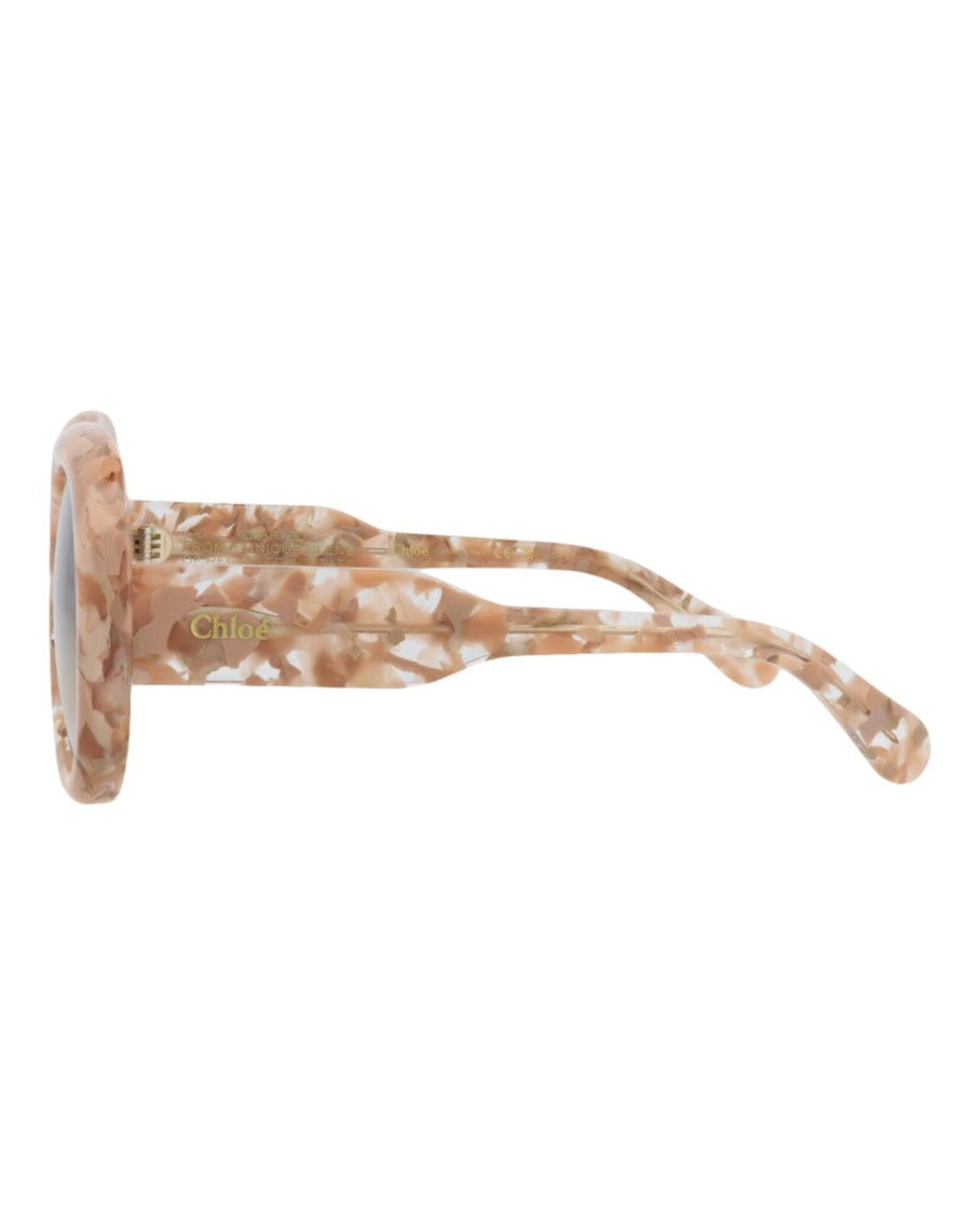 Chloé Square-Frame Sunglasses In Recycled Acetate With Gradient Lenses