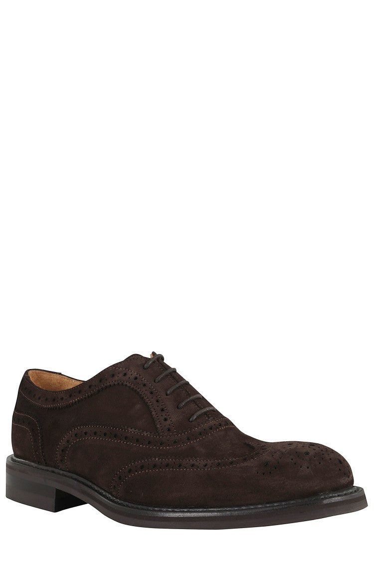 John Spencer Dylanite Derby Shoe With Suede Upper