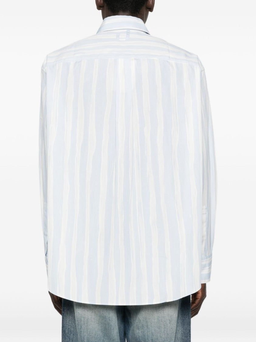 Jacquemus White Silk And Nylon Classic Shirt