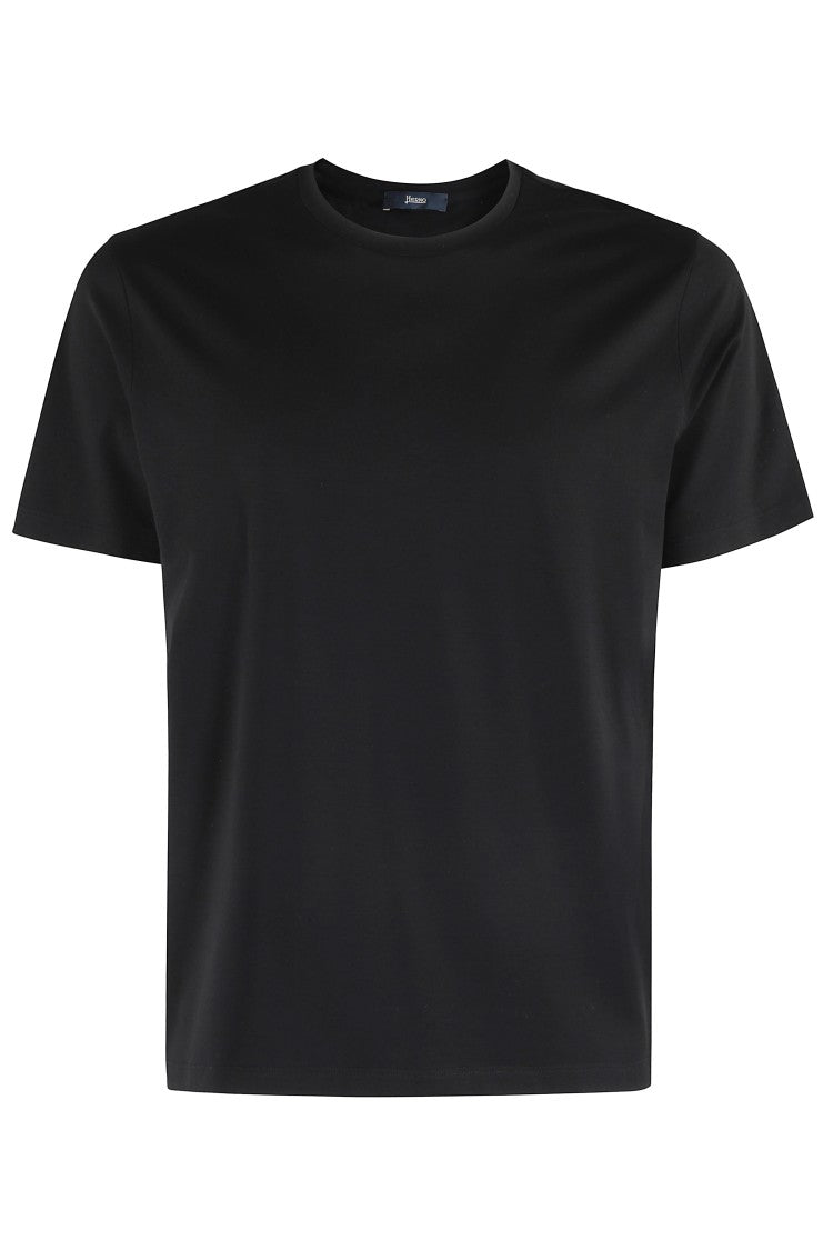 Herno Classic Short-Sleeve Round-Neck T-Shirt With Stretch Fabric