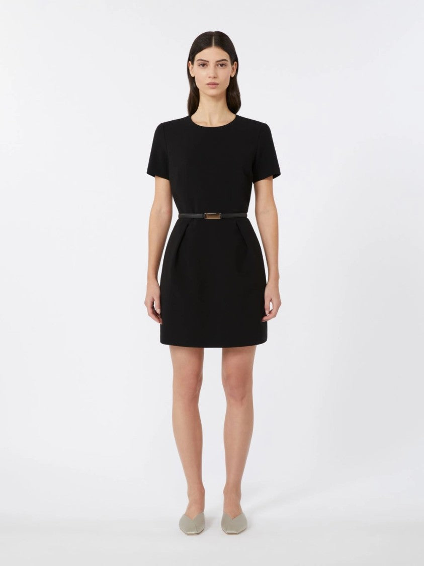 Max Mara Kefalos Mini Dress In Structured Synthetic Fabric