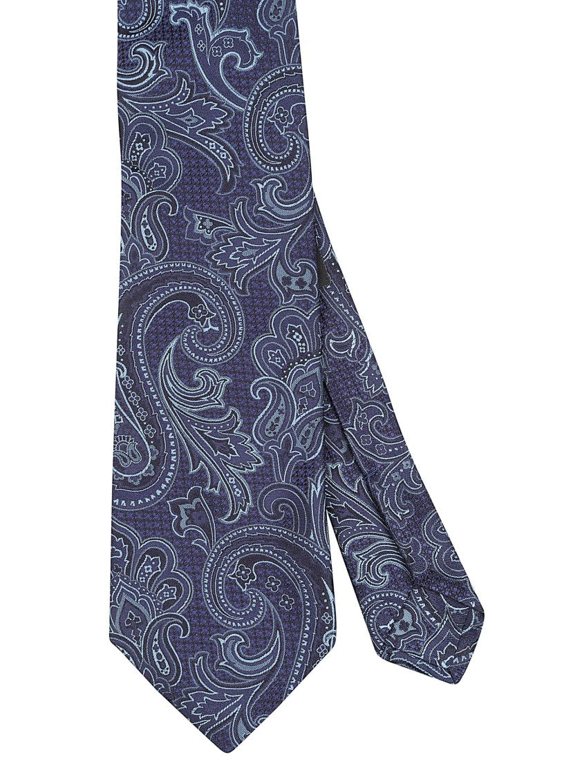 Etro Intricate Paisley Silk Tie