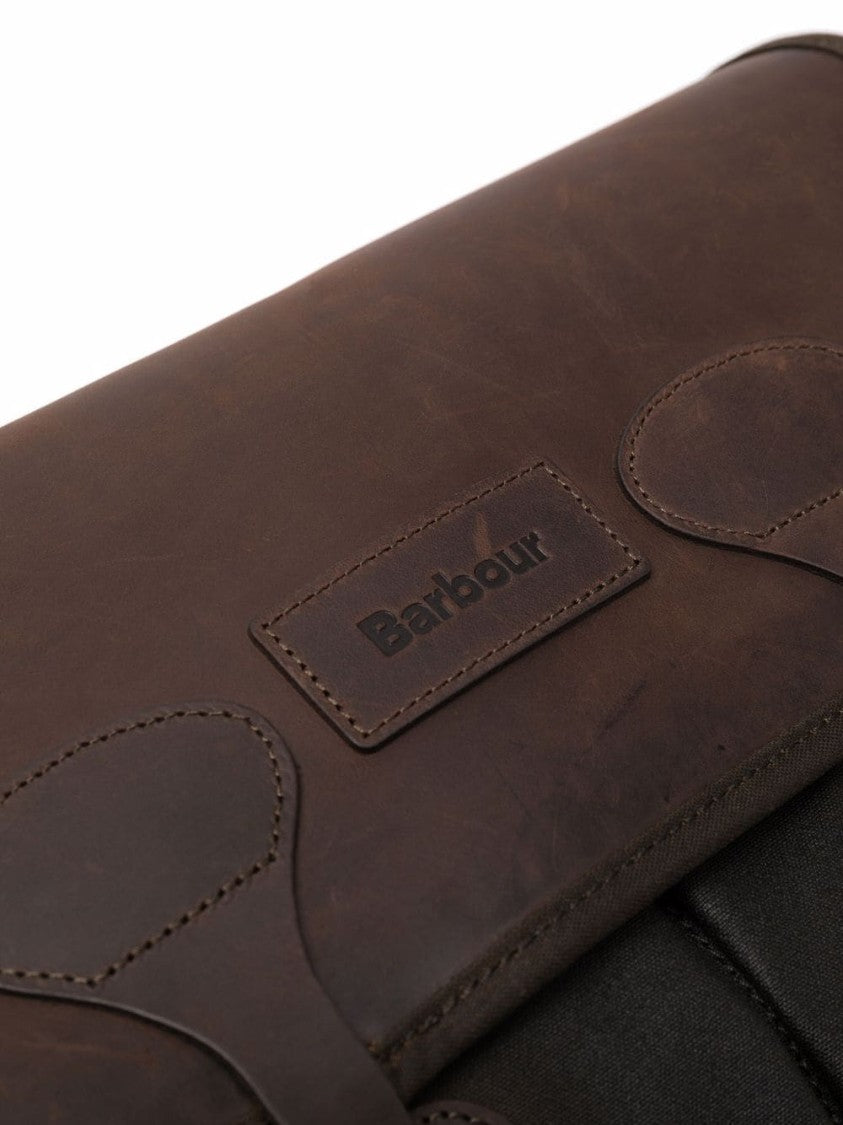 Barbour Wax Leather Tarras Shoulder Bag