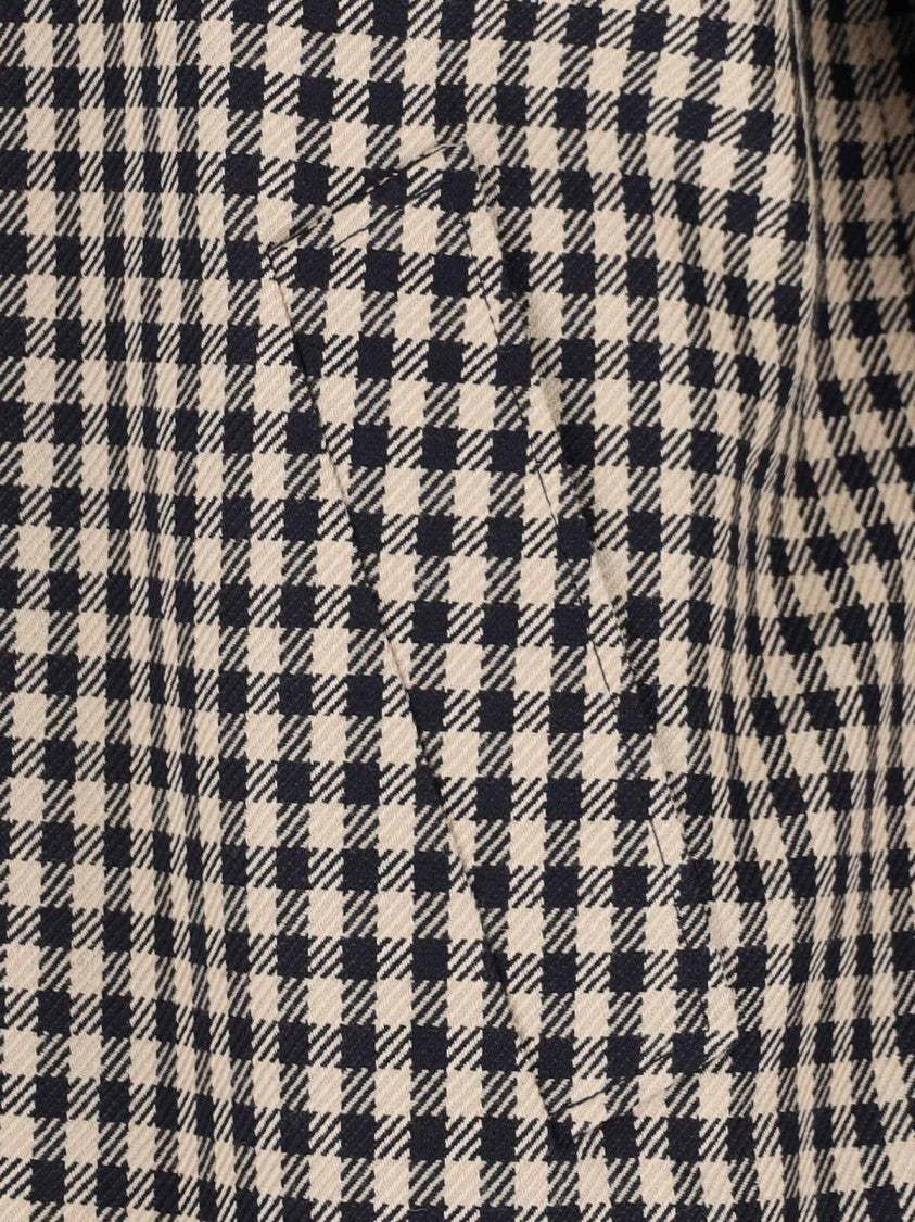 Valentino Single-Breasted Coat – Beige