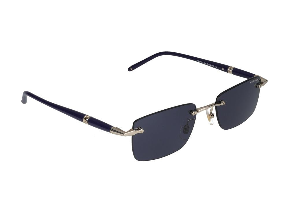 Montblanc Sunglasses Montblanc Mb0344s 003 Gold Blue Blue 54/20/150