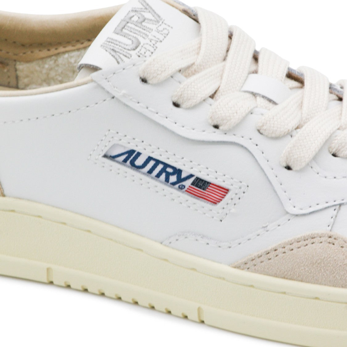 Autry White Leather Medalist Sneakers