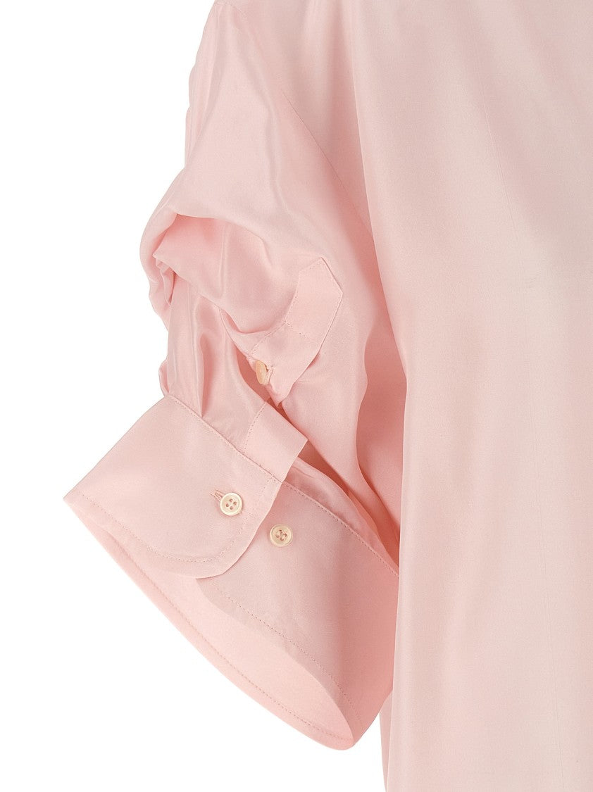 Maison Jejia 'Buba' Loose Fit Silk Shirt
