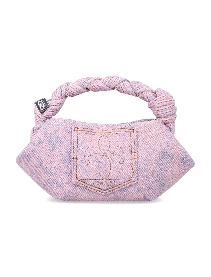 Ganni Bou Small Denim Handbag Bag