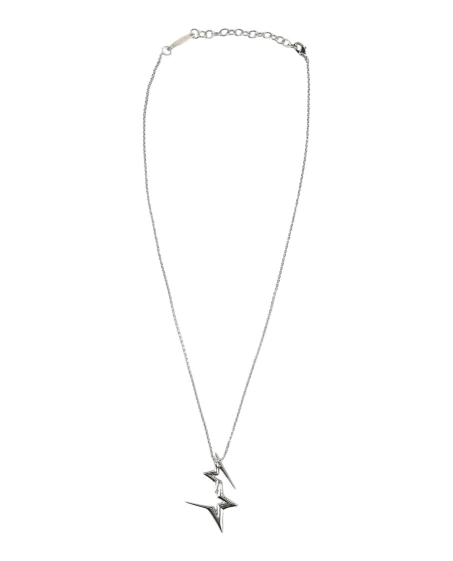 Ferragamo Double Star Pendant Necklace