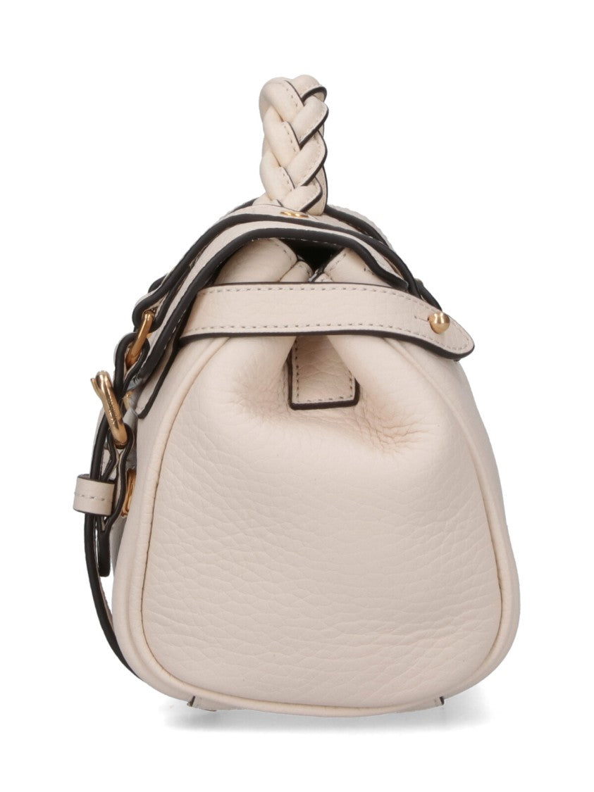 Mulberry “Alexa” Mini Top-Handle Bag – Cream