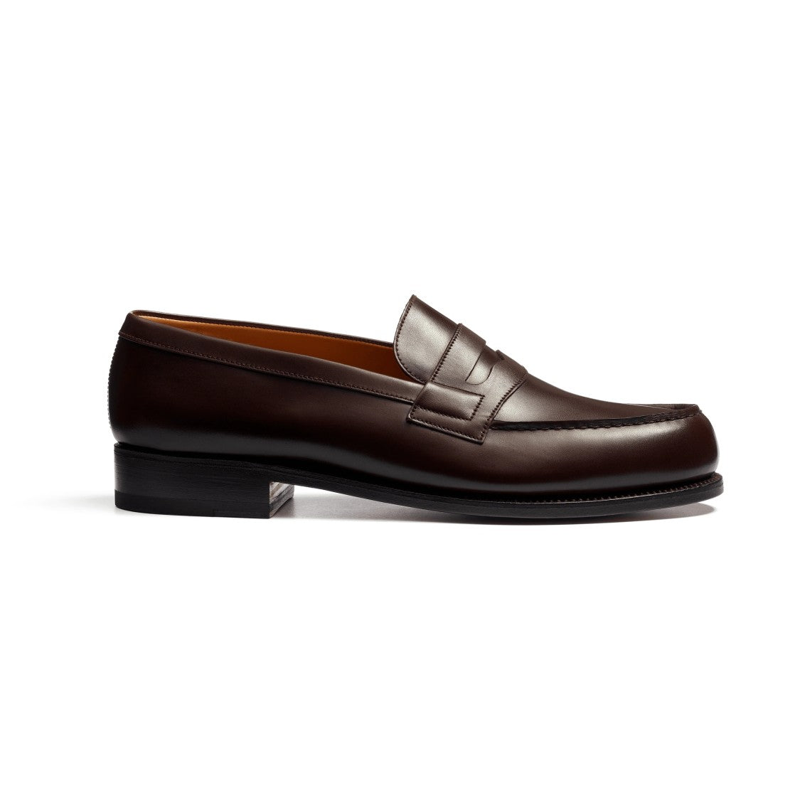J.M. Weston Penny Strap Calf Leather Loafer