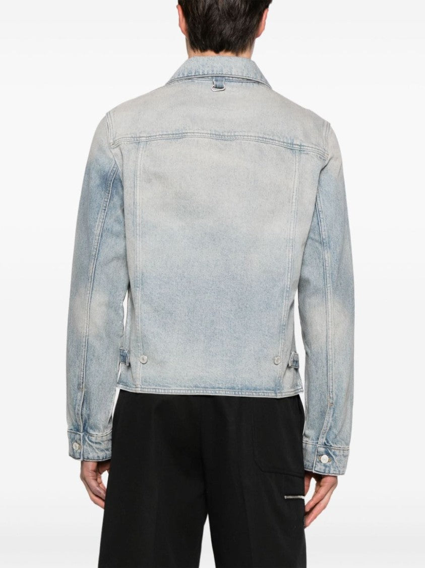 Courrèges Light Blue Cotton Denim Jacket