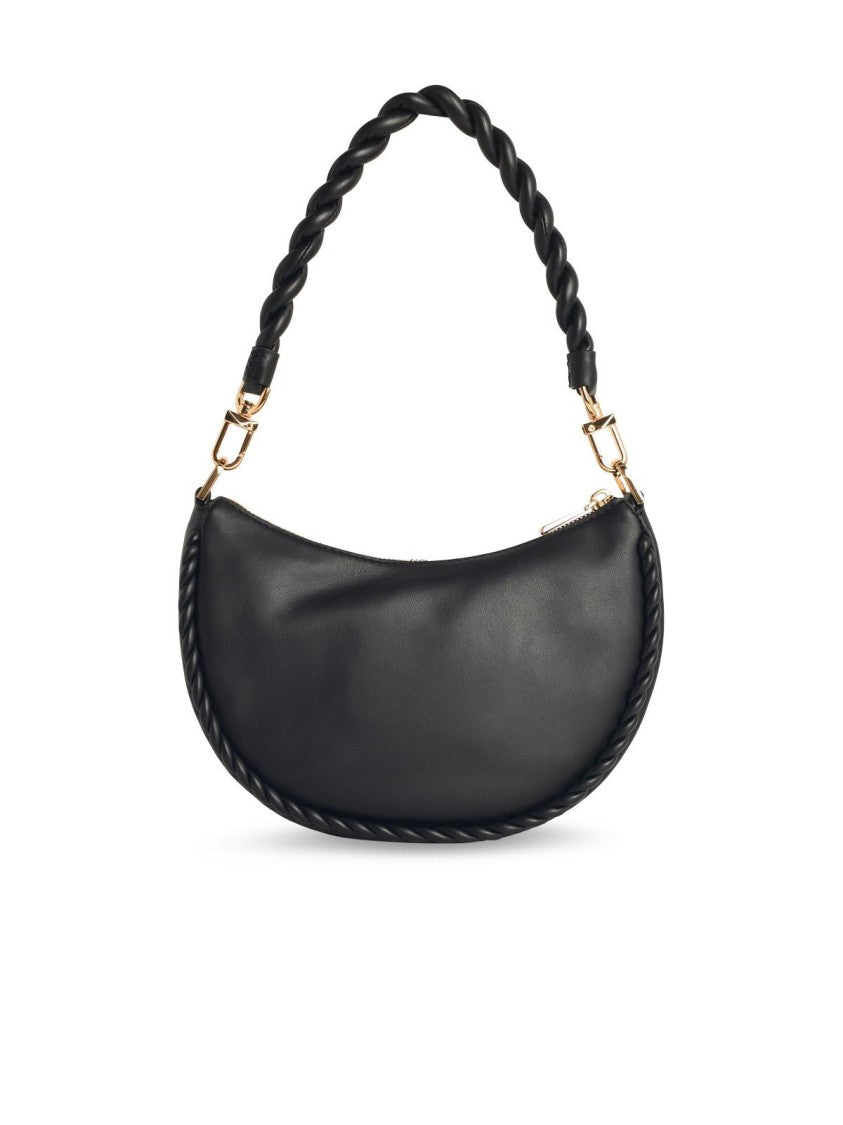 Michael Michael Kors 'Kyla' Black Leather Bag