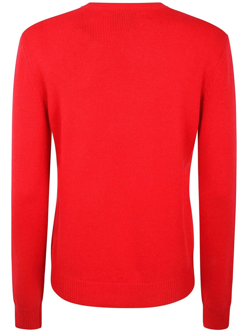 Mc2 Saint Barth Vibrant Red Sweater