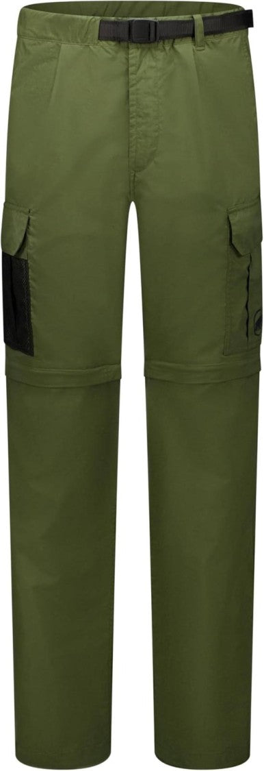 Mammut Utilitarian Green Straight-Fit Shorts