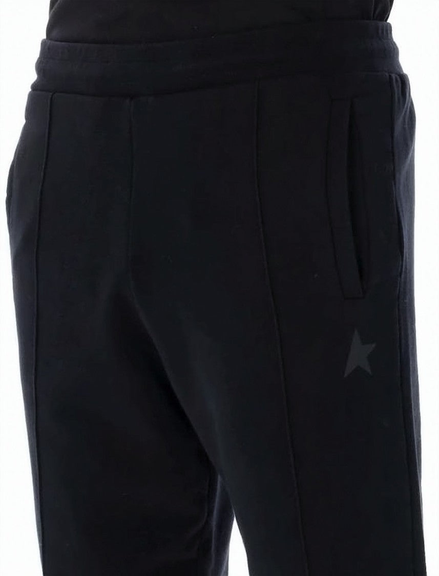 Golden Goose Relaxed Fit Tapered Leg Jogging Pants With Star Detail