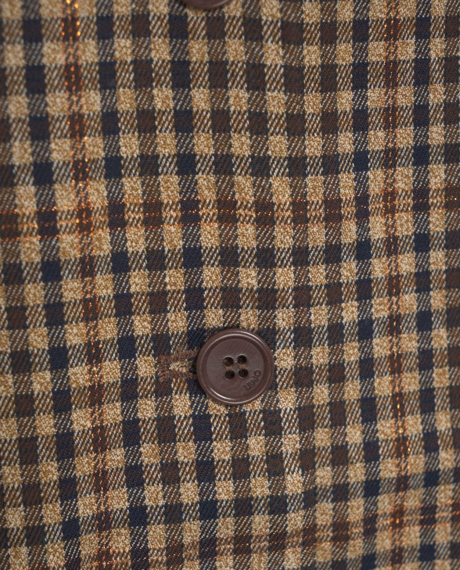 Liu Jo Checked Midi Dress