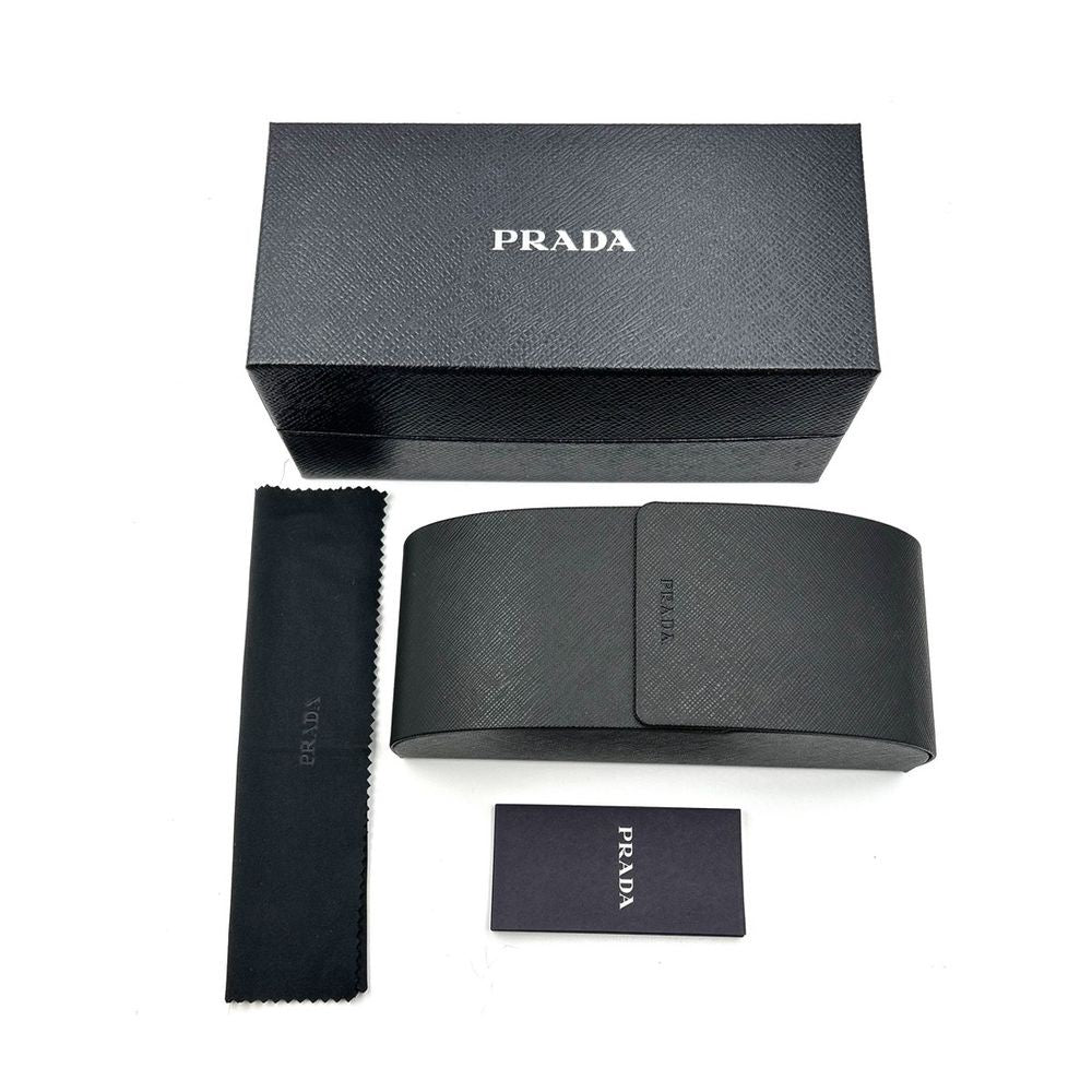 Prada Pr19zs Symbole Oversized Square Havana Acetate Sunglasses