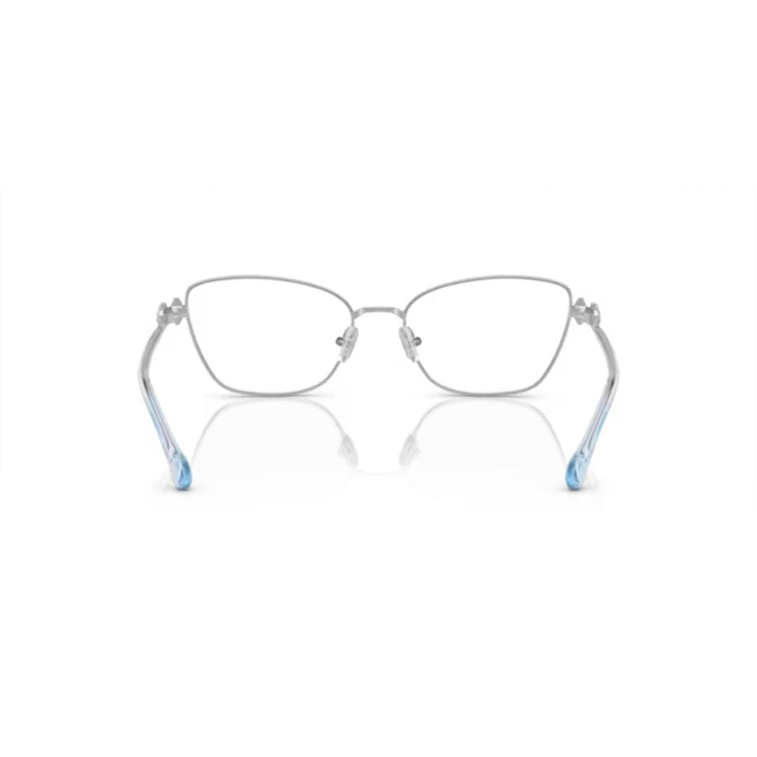 Swarovski 0Sk1006 Delicate Silver-Finish Eyeglasses