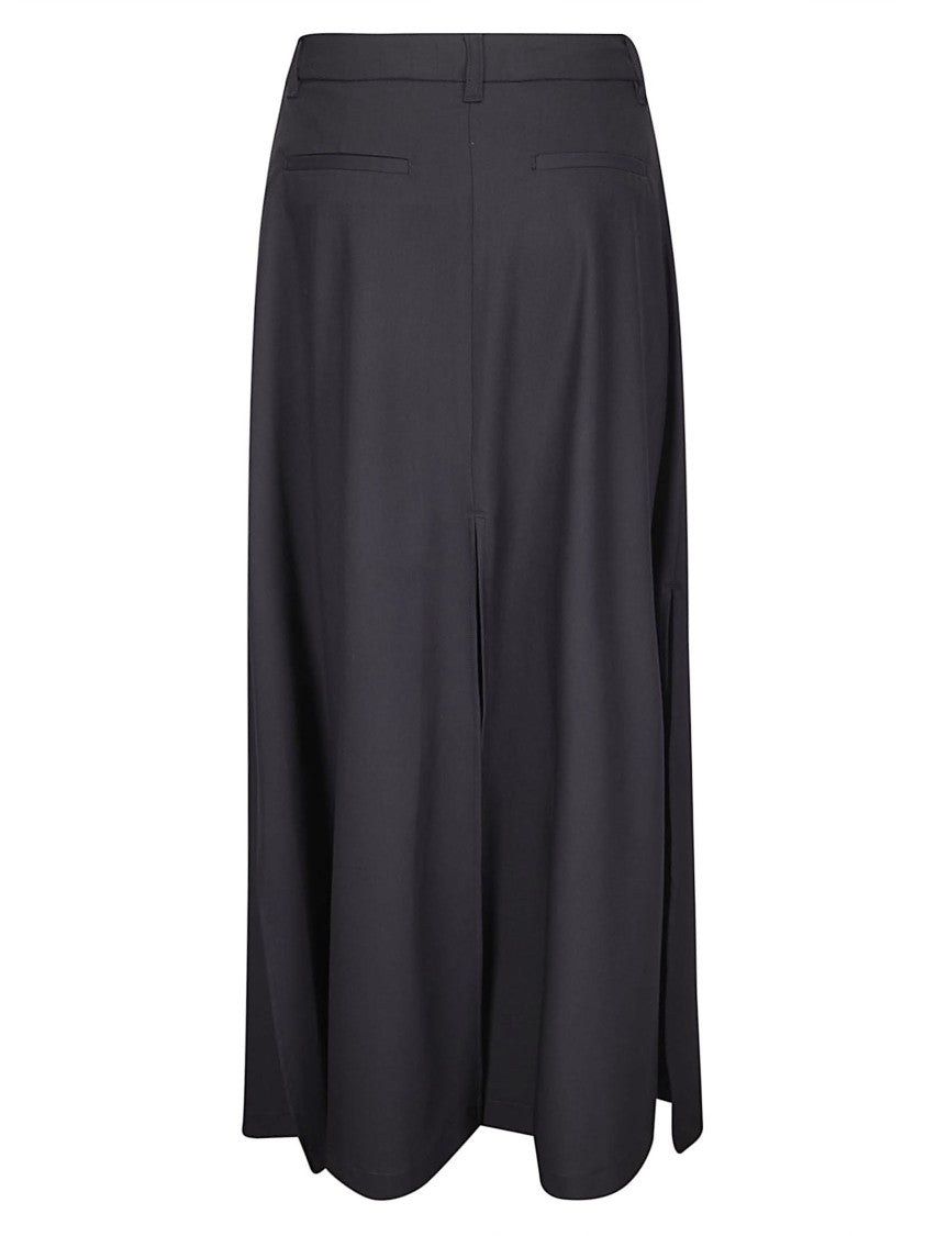 The Latest Beige Daisy Pleated Skirt
