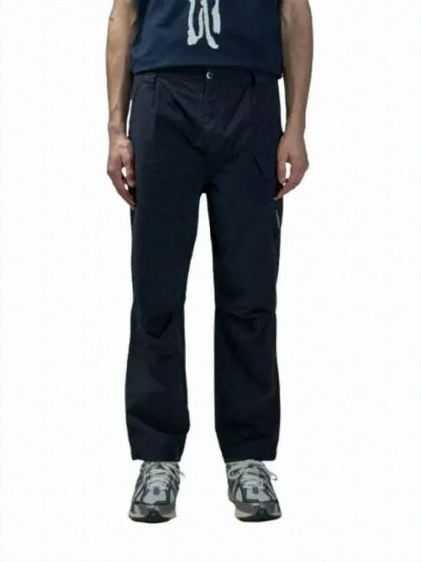 C.P. Company Minimalist Black Polyamide Jogging Pants