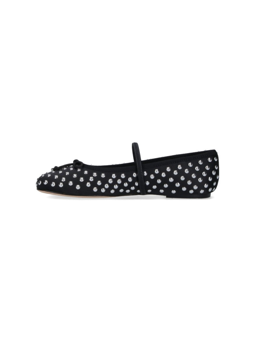 Marc Jacobs The Studded Sabrina Ballet Flats – Black