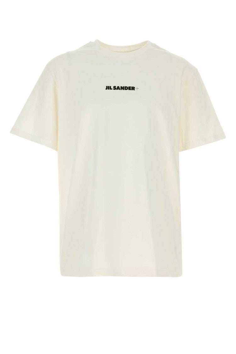 Jil Sander Cotton T-Shirt With Subtle Logo Detail