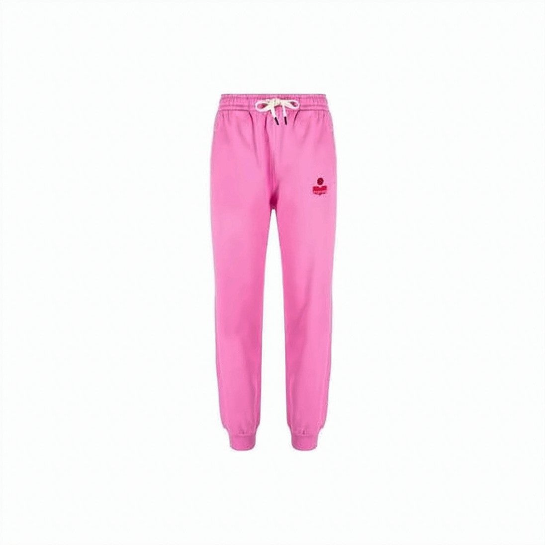Isabel Marant Pink Jogger Pants With Ribbed Cuffs