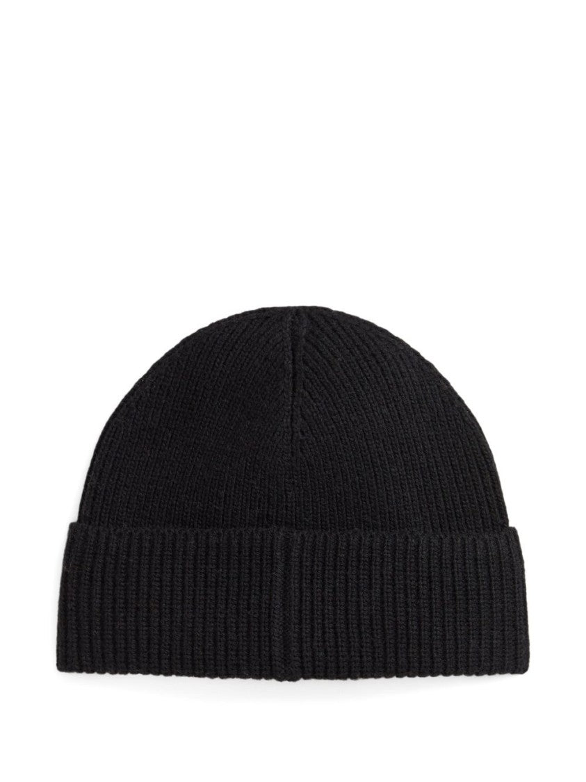 Polo Ralph Lauren Ribbed Knit Beanie With Embroidered Detailing