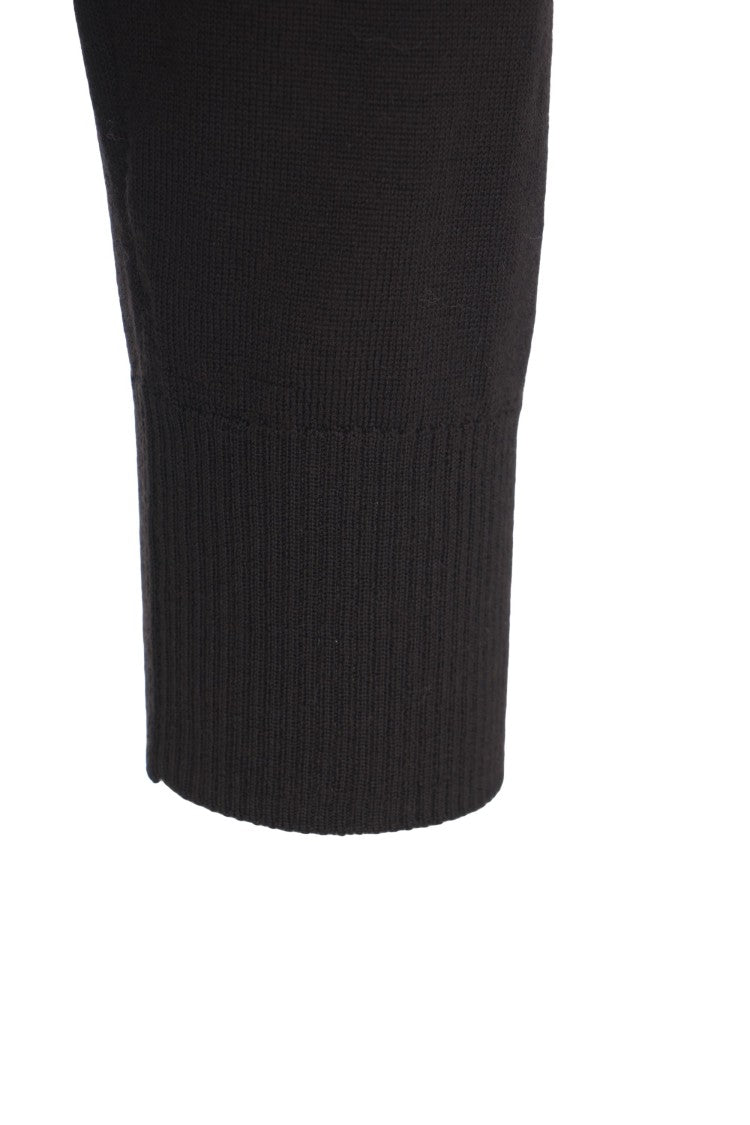 Paolo Pecora Fine-Knit Cardigan With Classic V-Neck And Contrast Trim