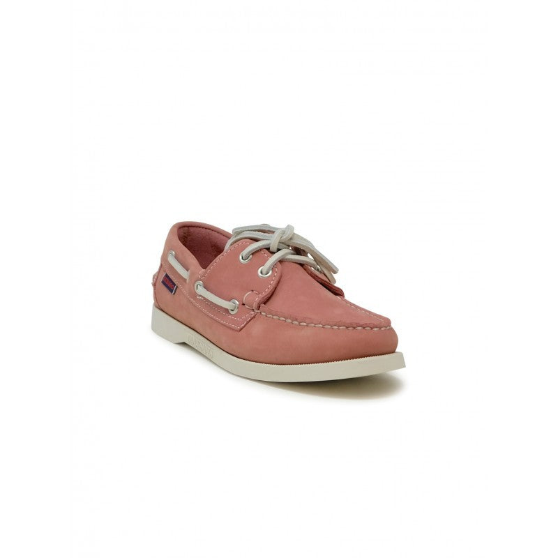 Sebago 74121Sw Portland Pink Nubuck Loafers