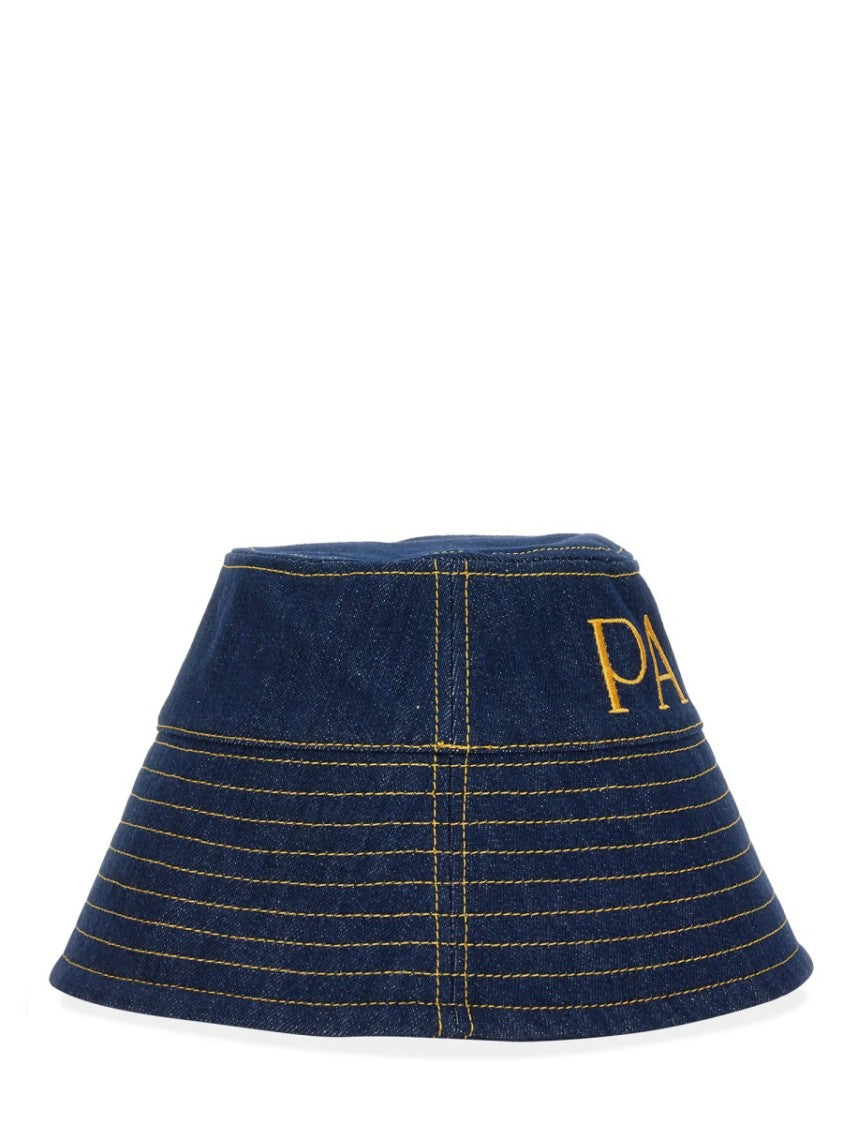 Patou Structured Bucket Hat With Embroidered Logo