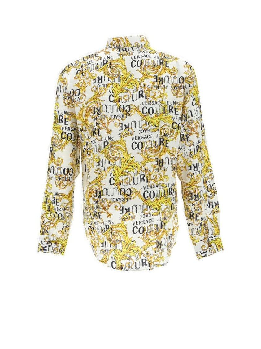 Versace Jeans Couture Print Logo Baroque Shirt