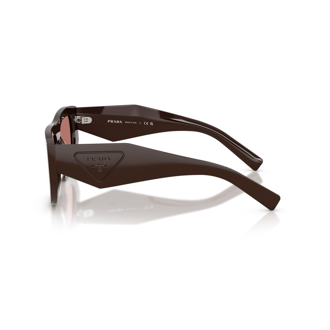 Prada 0Pr D04su Oversized Rectangular Acetate Sunglasses