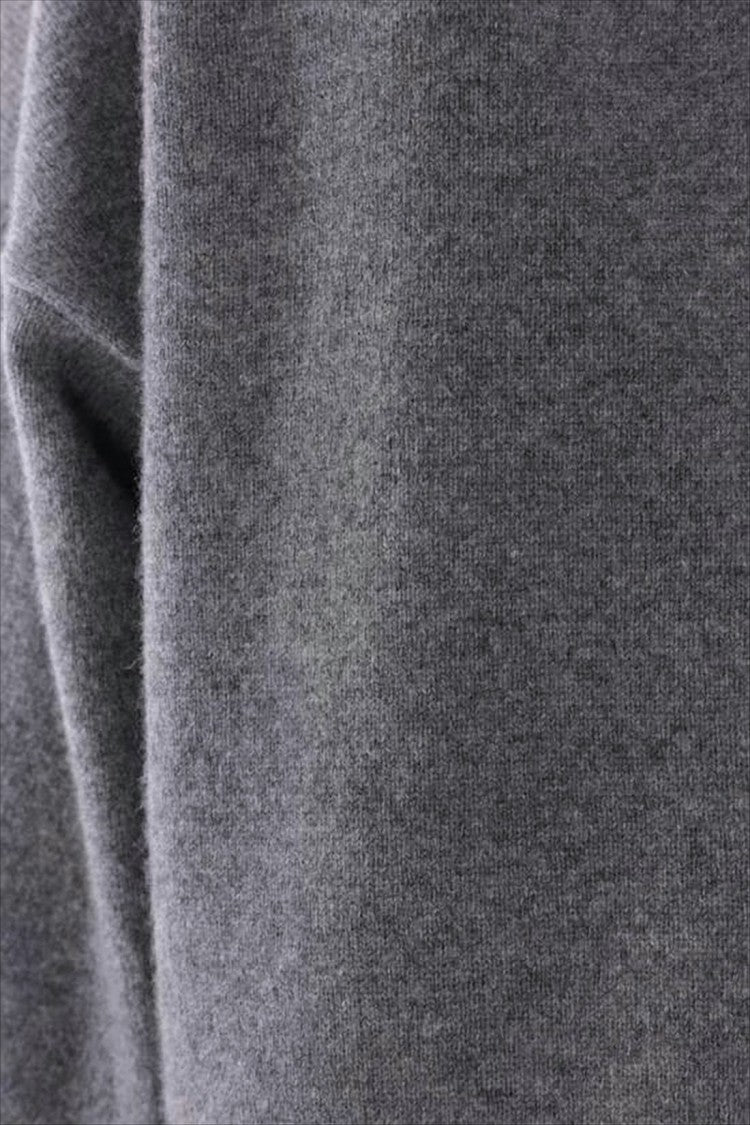 Saint Laurent Soft Wool Sweater With V-Neckline And Ribbed Cuffs